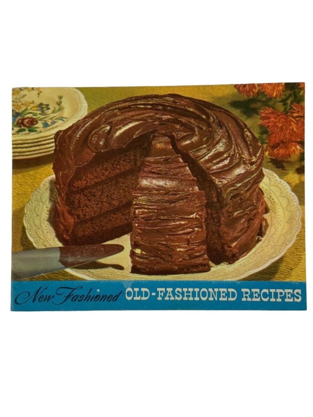 New Fashioned Old-Fashioned Recipe Booklet 8th Edition Arm & Hammer Brands 1955